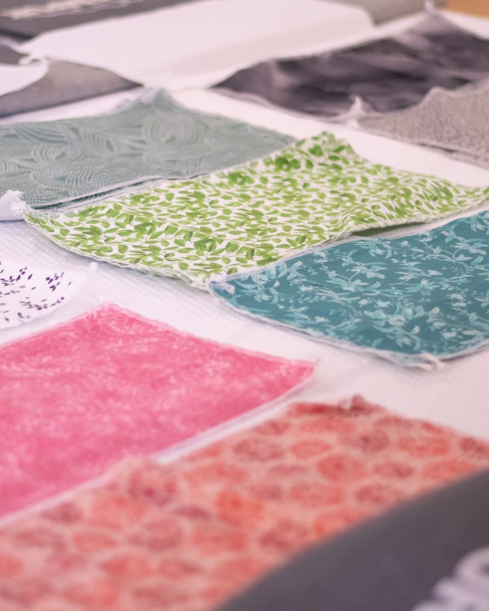 Attendees happily crafting at the TEMPUR x Spotlight workshop