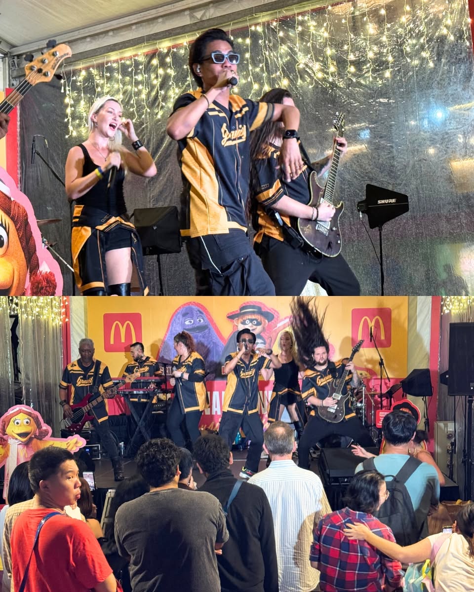 McDonaldland Crew Music Festival scene