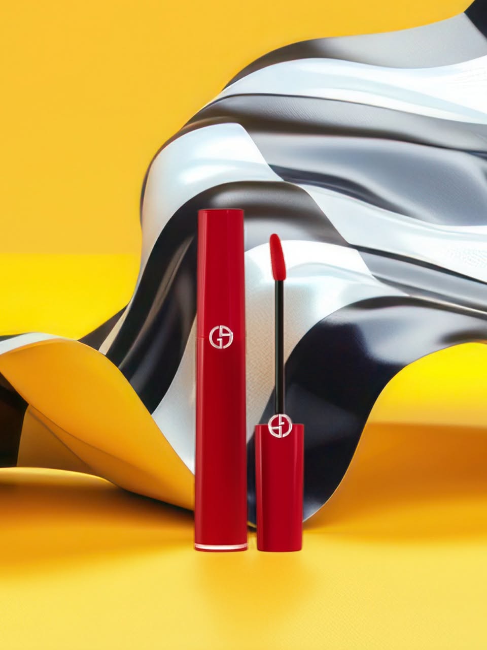 Giorgio Armani red tube lip product