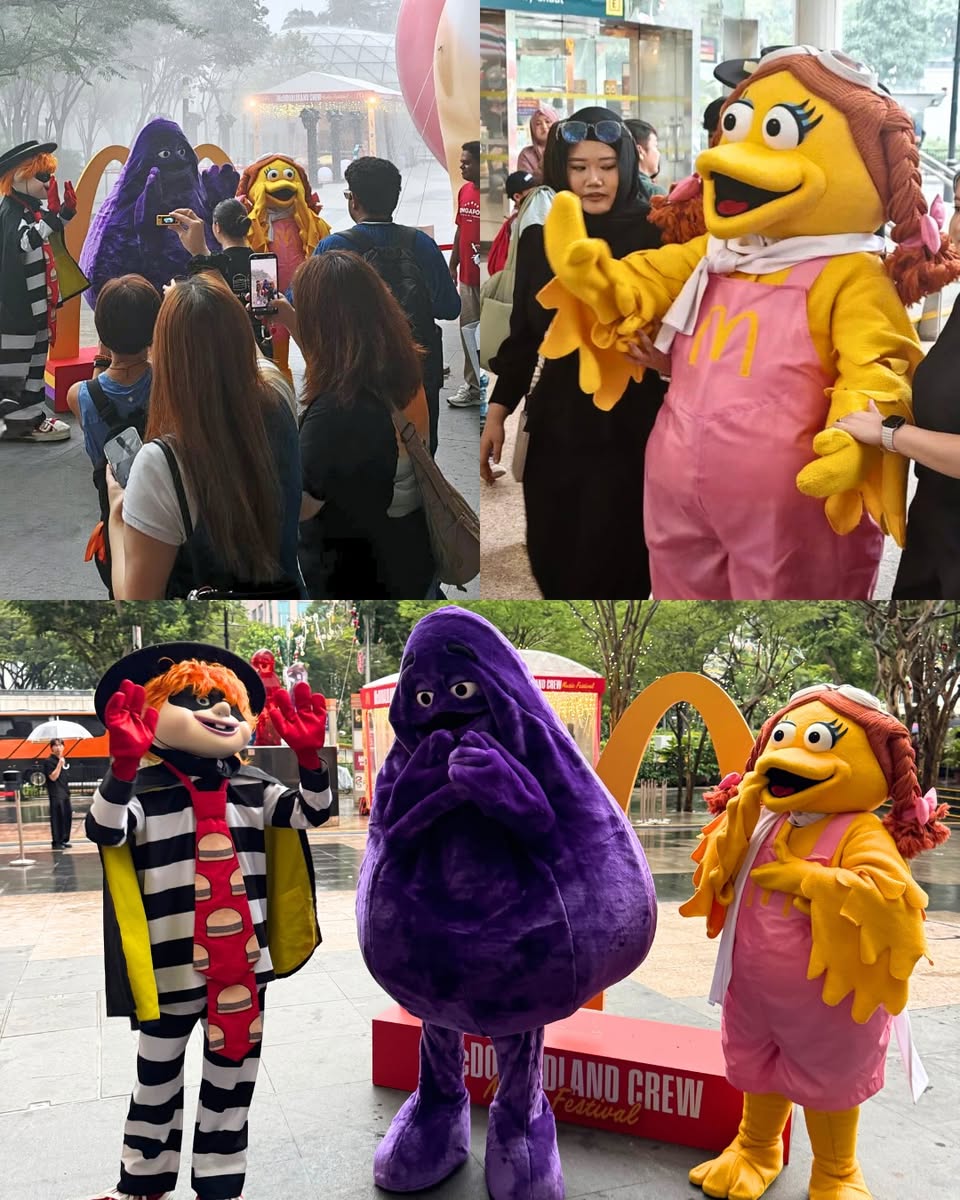 McDonaldland Crew Music Festival scene