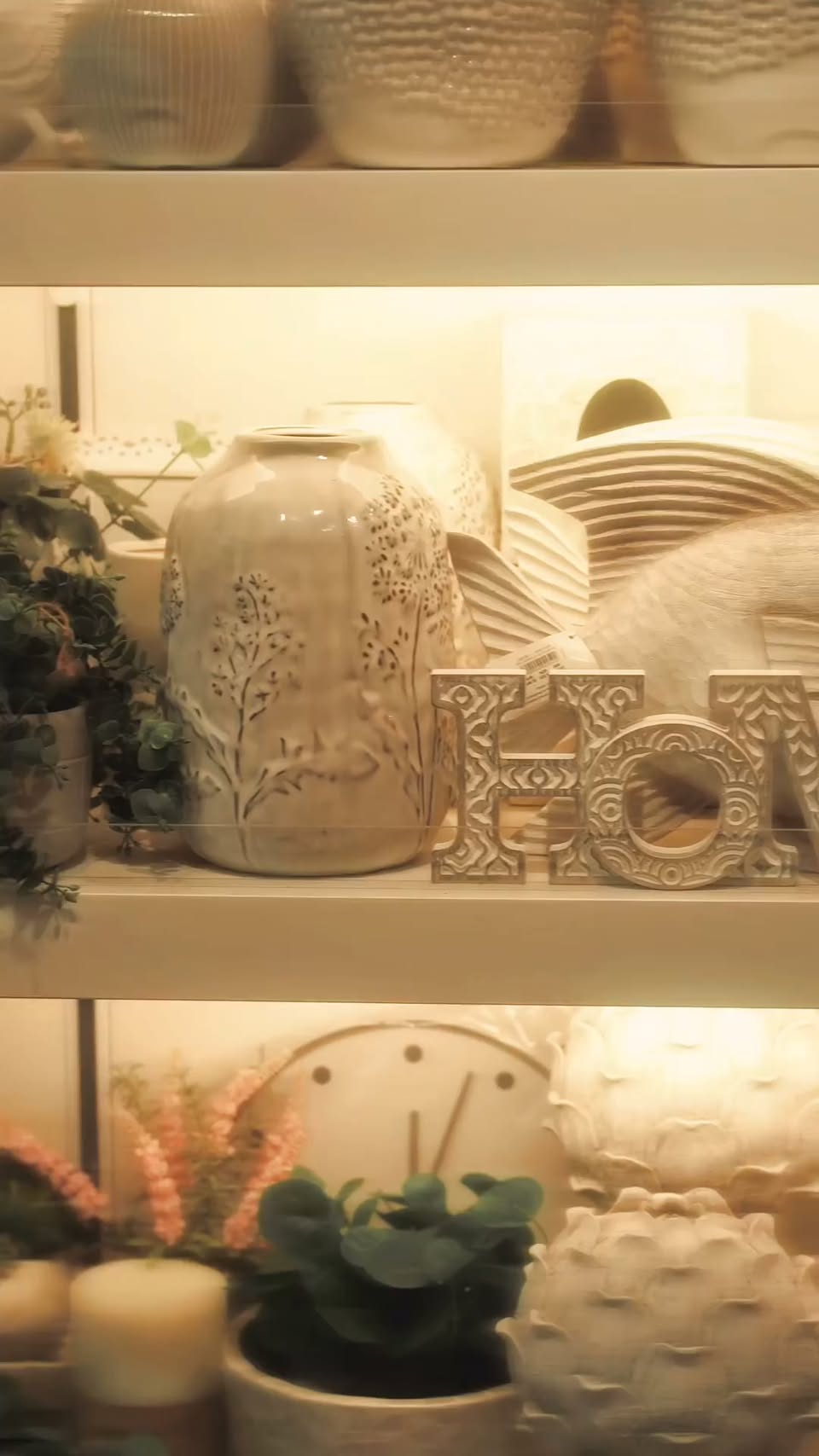 Home decor and comfort pieces at Plaza Singapura