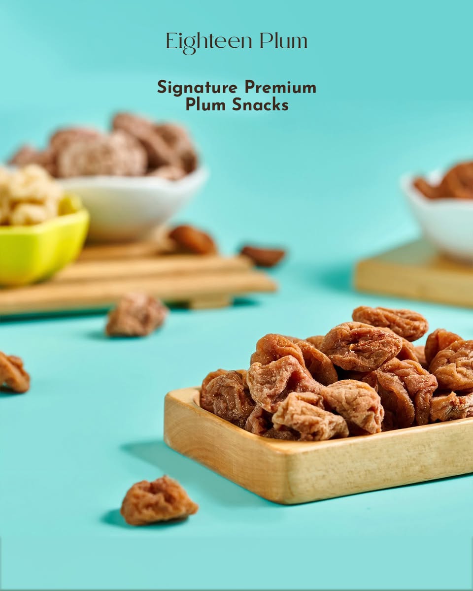 Eighteen Plum Signature Premium Plum Snacks