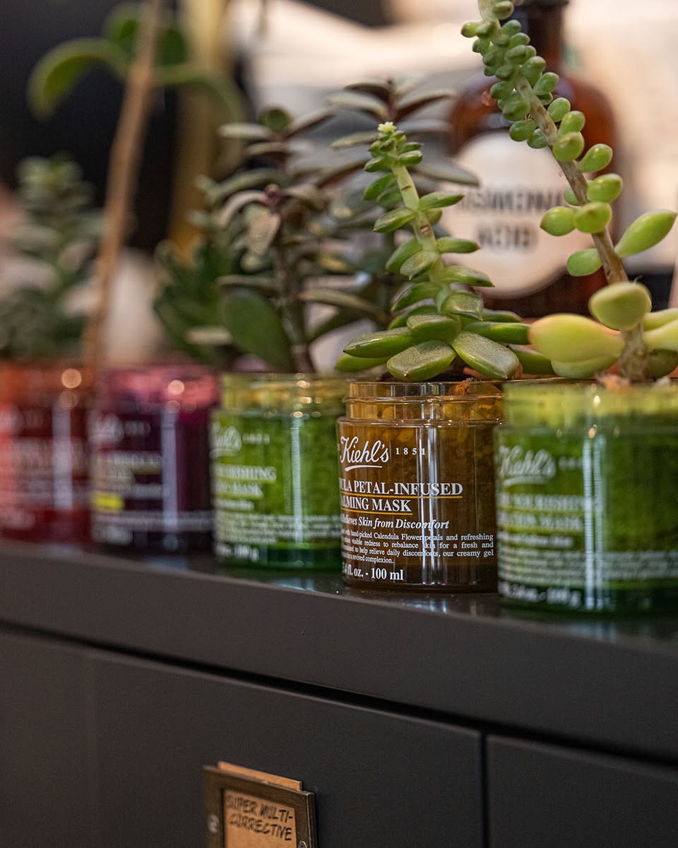 Recycling empty Kiehl's bottles for rewards