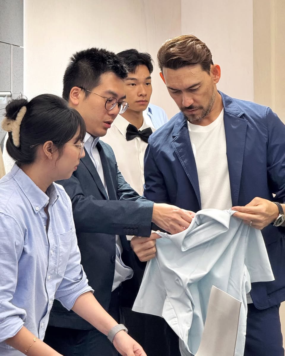 Exterior view of the new DETERMINANT_sg store at Plaza Singapura