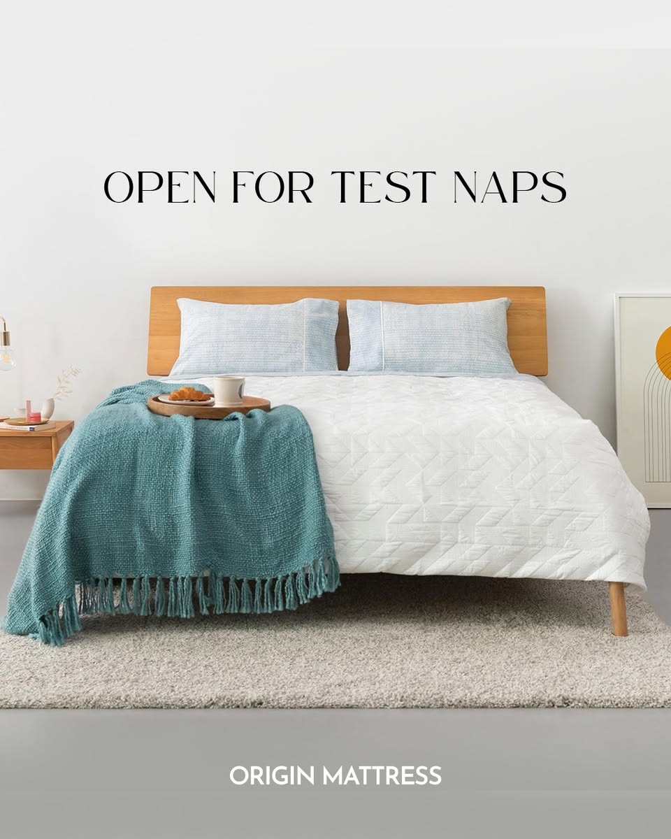 Origin Mattress store at Plaza Singapura open for test naps