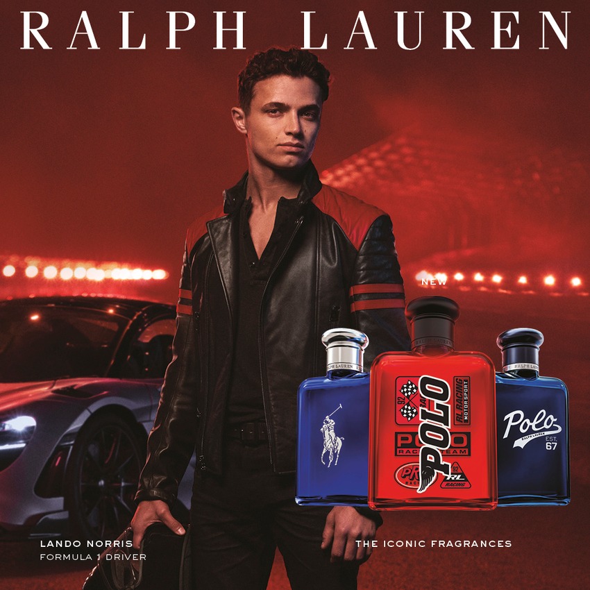 Lando Norris promotional image for Plaza Singapura visit