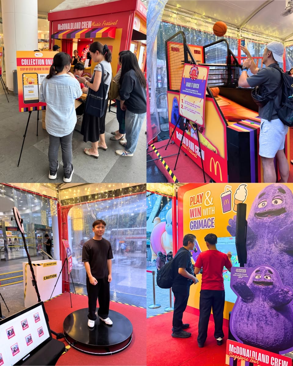 McDonaldland Crew Music Festival scene