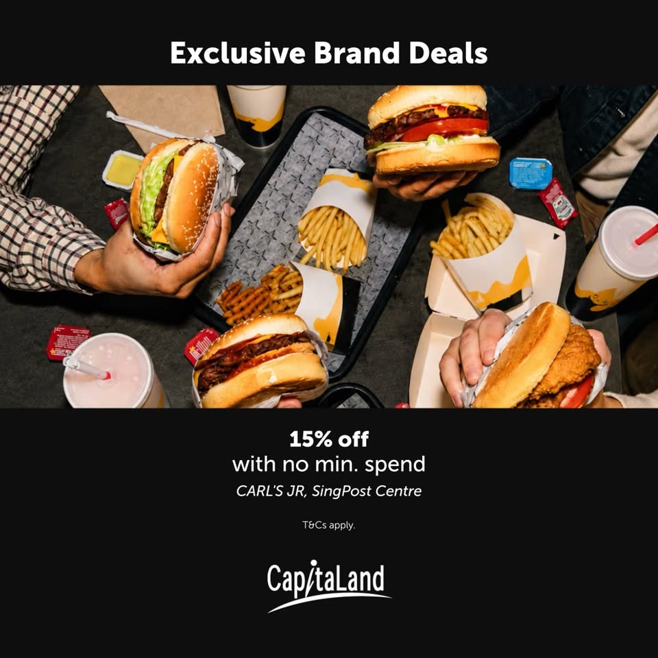 Savour Every Moment dining promotion at CapitaLand Malls