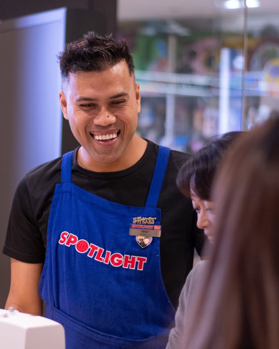 A close-up of a personalized pillowcase design