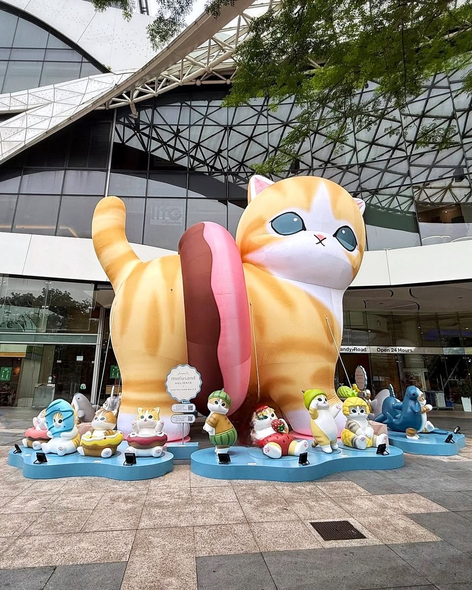 Detailed view of Mofusand character display