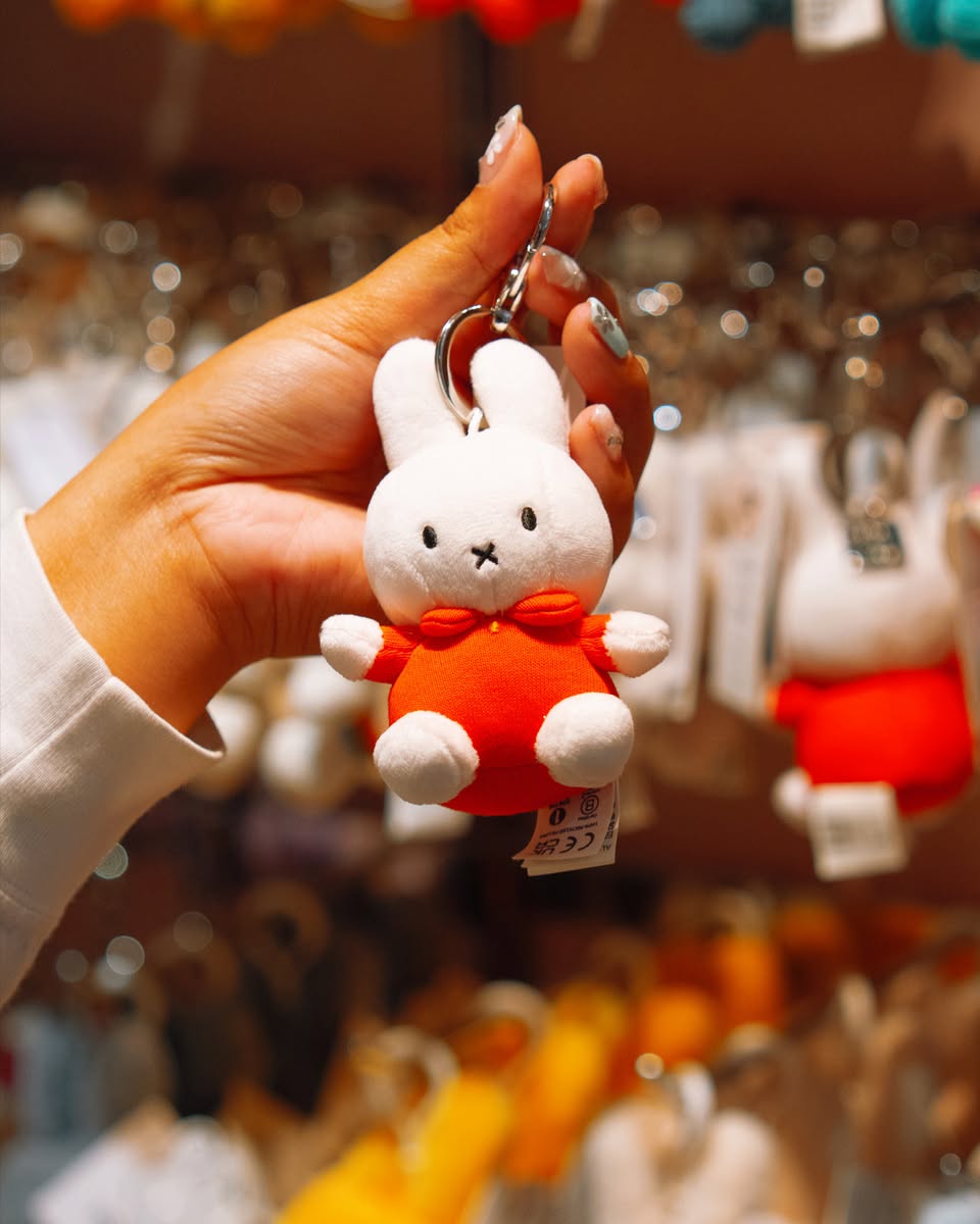 Miffy plush keychain at Precious Thoughts Playground